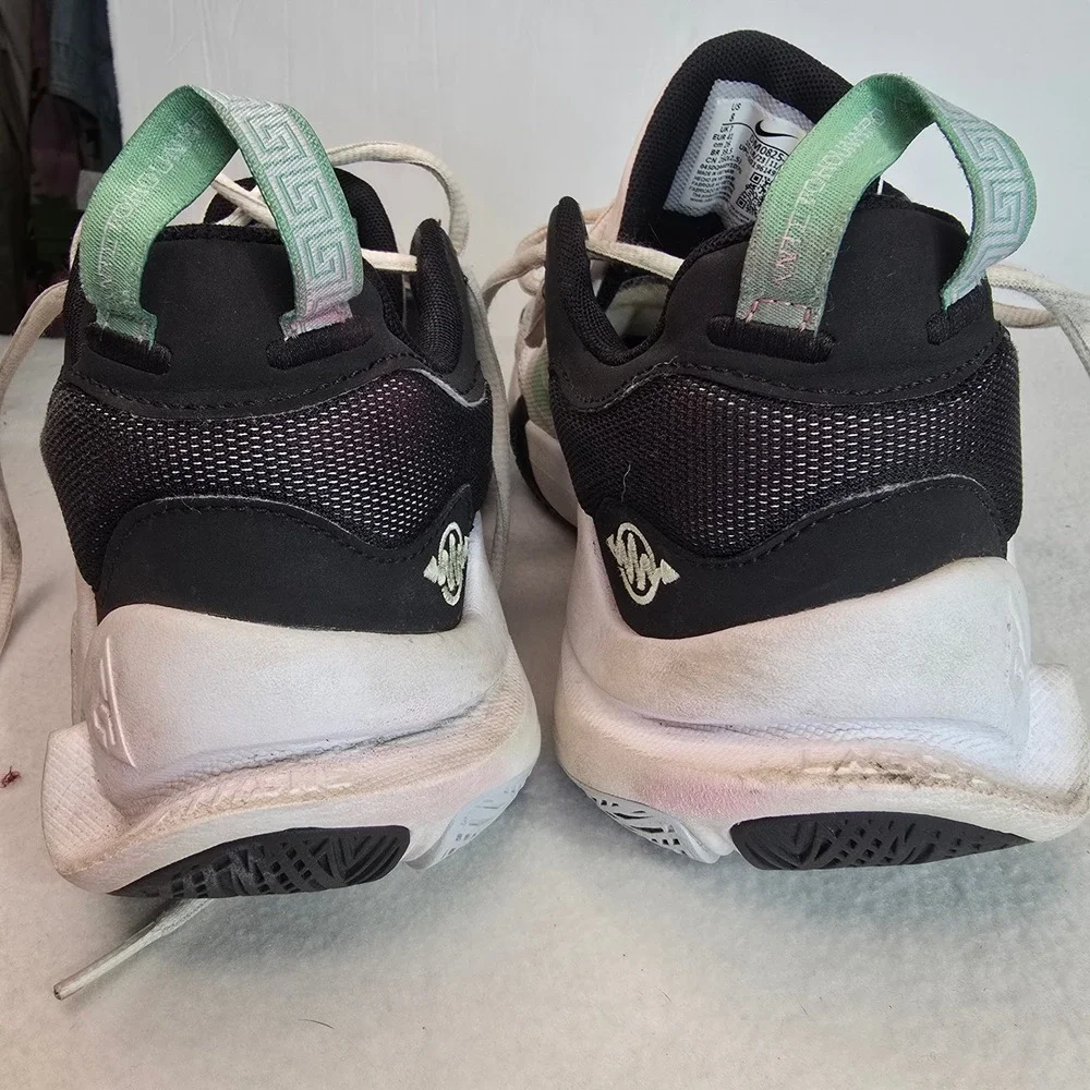 Nike Zoom Freak 4 Giannis GA 34 Shoes Basketball White Black Mint Green Mens 8